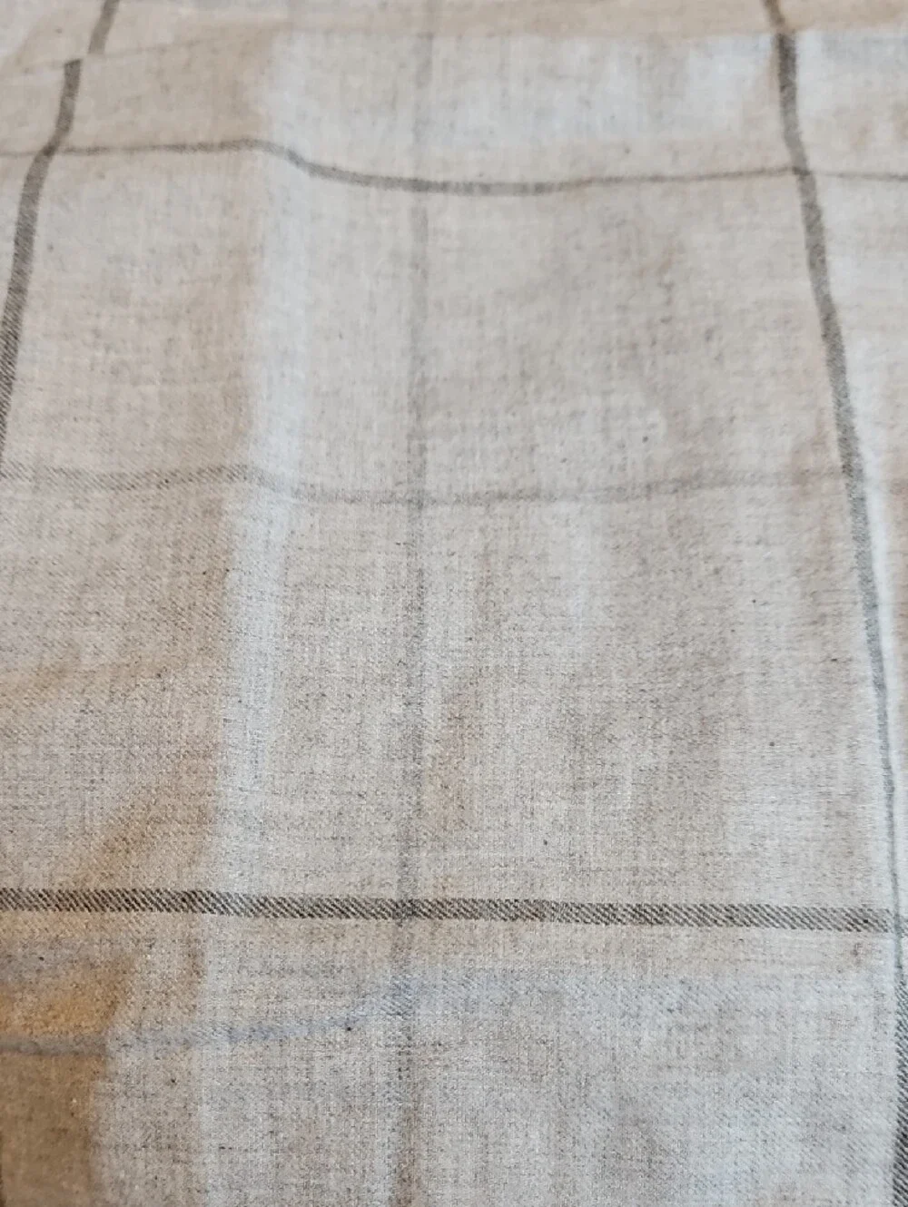 New 4  STANDARD SIZE Brooklinen Gray Plaid PILLOW CASES 2 Patterns